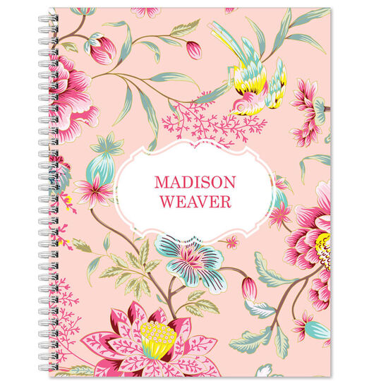 Pink Southern Charm Spiral Notebook